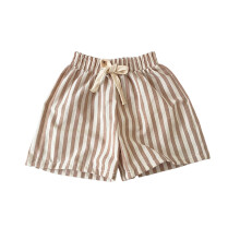 Toddler shorts for girls khaki stripe print 2-3 years