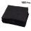 Glasses Cloth for Screens Black Double-Sided 100 Pcs 3