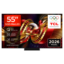 TCL 55" 4K Ultra HD SQD-Mini LED Smart Google TV [2026] - 55C8L-UK