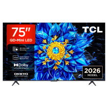 TCL 75" 4K Ultra HD QLED Smart Google TV [2026] - 75P8L-UK