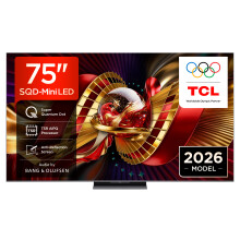 TCL 75" 4K Ultra HD SQD-Mini LED Smart Google TV [2026] - 75C8L-UK