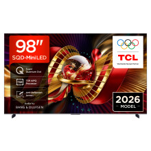 TCL 98" 4K Ultra HD SQD-Mini LED Smart Google TV [2026] - 98C8L-UK