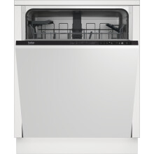Beko b300 Fully Integrated Standard Dishwasher - Black - D Rated