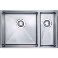 Harlyn Carbis 1 Bowl Built In Kitchen Sink - Stainless Steel