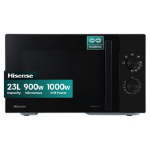Hisense H23MOBP2HGIUK 23 Litre 28cm High, Freestanding Small - Black