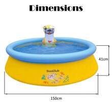 Inflatable Kids Spray Pool 150x41cm