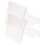 Akrylväskhållare transparent enkelskiktad 2-pack 1
