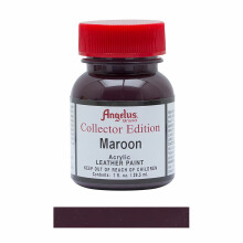 (Maroon) Angelus Collection Edition Acrylic Leather Paint - Special Colours 1oz