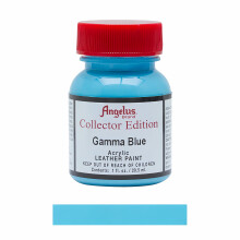(Gamma Blue) Angelus Collection Edition Acrylic Leather Paint - Special Colours 1oz