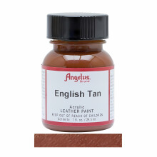 (English Tan) Angelus Leather Paint for Sneaker Customs and Shoes 1oz