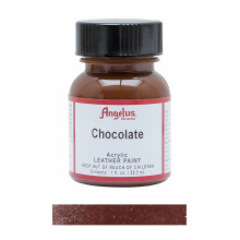 (Chocolate) Angelus Leather Paint for Sneaker Customs and Shoes 1oz