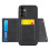 PC leather flip wallet case for A24 5G, light brown 4