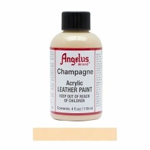 (Champagne) Angelus Leather Paint for Sneaker Customs and Shoes 4oz