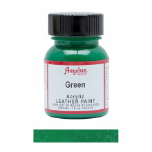 (Green) Angelus Leather Paint for Sneaker Customs and Shoes 1oz