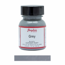 (Grey) Angelus Leather Paint for Sneaker Customs and Shoes 1oz