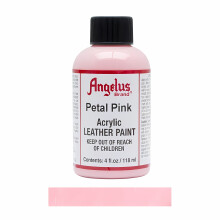 (Petal Pink) Angelus Leather Paint for Sneaker Customs and Shoes 4oz
