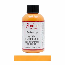 (Buttercup) Angelus Leather Paint for Sneaker Customs and Shoes 4oz