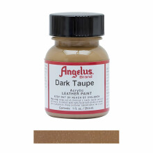 (Dark Taupe) Angelus Leather Paint for Sneaker Customs and Shoes 1oz