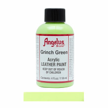 (Grinch Green) Angelus Leather Paint for Sneaker Customs and Shoes 4oz
