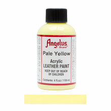 (Pale Yellow) Angelus Leather Paint for Sneaker Customs and Shoes 4oz