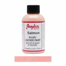 (Salmon) Angelus Leather Paint for Sneaker Customs and Shoes 4oz
