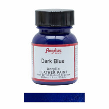 (Dark Blue) Angelus Leather Paint for Sneaker Customs and Shoes 1oz