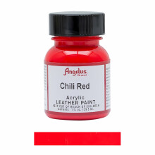 (Chili Red) Angelus Leather Paint for Sneaker Customs and Shoes 1oz