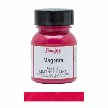 (Magenta) Angelus Leather Paint for Sneaker Customs and Shoes 1oz