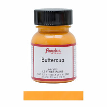 (Buttercup) Angelus Leather Paint for Sneaker Customs and Shoes 1oz