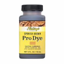 (Spanish Brown) Fiebing's Pro Dye - Professional Oil-Based Leather Colour Dyes 4oz
