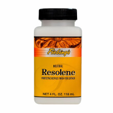 (Neutral) Fiebing's Resolene Finisher - Acrylic Top Coat to Seal and Protect Leather 4oz