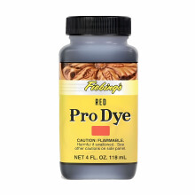 (Red) Fiebing's Pro Dye - Professional Oil-Based Leather Colour Dyes 4oz
