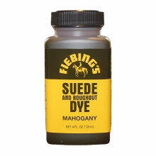 (Mahogany) Fiebing's Suede and Roughout Dye - Professional Suede Colour Dyes 4oz