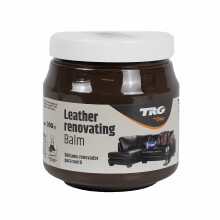 (Dark Brown) TRG Leather Renovating Balm for Colour Restoration of Smooth Leather 300ml