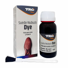 (Medium Brown) TRG Suede Shoe Dye - Specialised Recolouring for Shoes and Boots 50ml