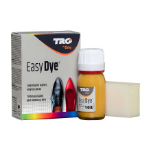 (Ochre) TRG Easy Dye Shoe Paint for Leather Colour Change and Covering Scuffs 25ml
