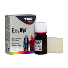 (Dark Brown) TRG Easy Dye Shoe Paint for Leather Colour Change and Covering Scuffs 25ml