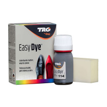 (Light Grey) TRG Easy Dye Shoe Paint for Leather Colour Change and Covering Scuffs 25ml