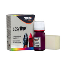 (Dark Lilac) TRG Easy Dye Shoe Paint for Leather Colour Change and Covering Scuffs 25ml
