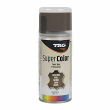 (Grey) TRG Super Colour Aerosol Paint - Leather and Vinyl Recolouring 150ml