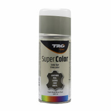 (Light Grey) TRG Super Colour Aerosol Paint - Leather and Vinyl Recolouring 150ml