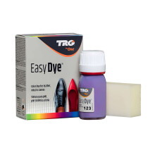 (Purple) TRG Easy Dye Shoe Paint for Leather Colour Change and Covering Scuffs 25ml