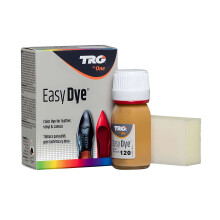 (Brown Sugar) TRG Easy Dye Shoe Paint for Leather Colour Change and Covering Scuffs 25ml