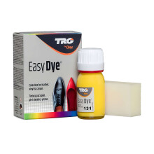 (Lemon) TRG Easy Dye Shoe Paint for Leather Colour Change and Covering Scuffs 25ml