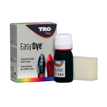 (Dark Green) TRG Easy Dye Shoe Paint for Leather Colour Change and Covering Scuffs 25ml