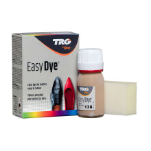 (Buckskin) TRG Easy Dye Shoe Paint for Leather Colour Change and Covering Scuffs 25ml