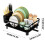 Dish Rack with Drainage and Storage for Kitchen Countertops 6