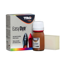 (Cognac) TRG Easy Dye Shoe Paint for Leather Colour Change and Covering Scuffs 25ml