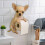 3D-utskriven hundpappershållare väggmonterad 1-pack 6