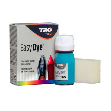 (Turquoise) TRG Easy Dye Shoe Paint for Leather Colour Change and Covering Scuffs 25ml